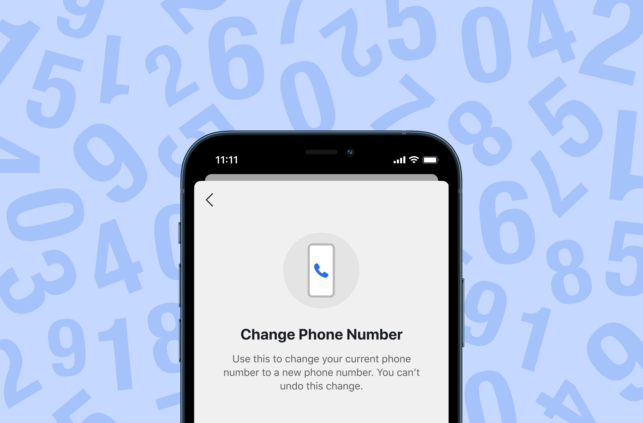 Change Phone Number on Signal